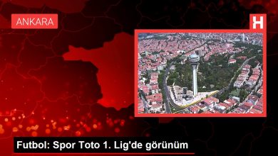 Futbol: Spor Toto 1. Lig'de görünüm
