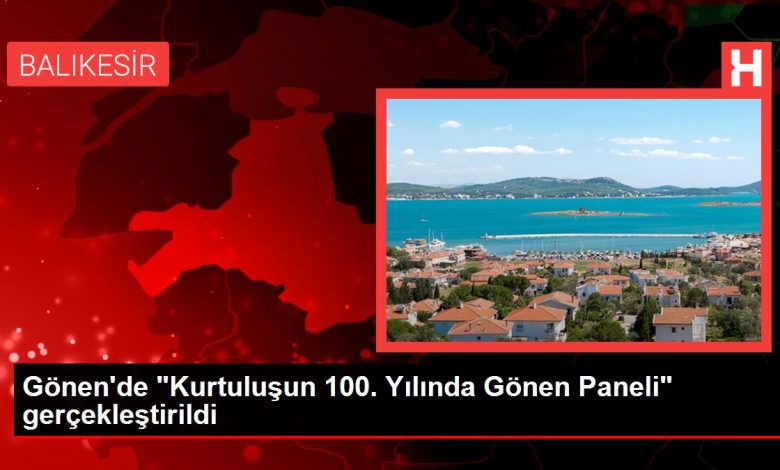 Isparta gündem haberleri... Gönen'de "Kurtuluşun 100. Yılında Gönen Paneli" gerçekleştirildi