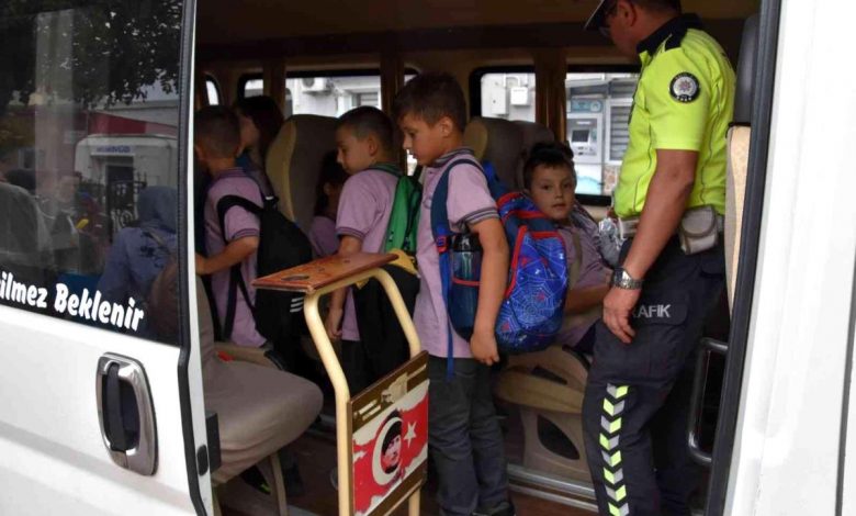 Isparta haber! Gönen'de okul servisleri denetlendi