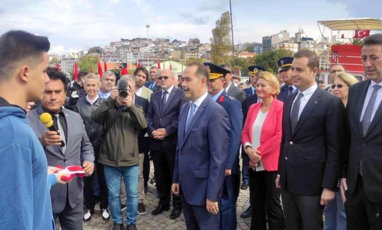 Balıkesir haberleri... Atatürk'ün Bandırma'ya gelişinin 97. yıldönümü kutlandı