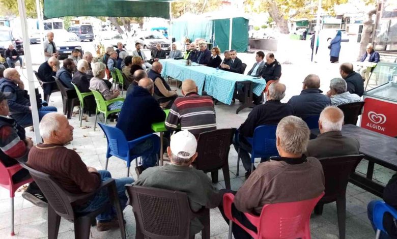 Balıkesir yerel haberi... Erdek Protokolü Vatandaşı Dinledi