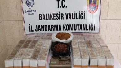 Balıkesir'de jandarmadan kaçak tütün operasyonu: 15 gözaltı