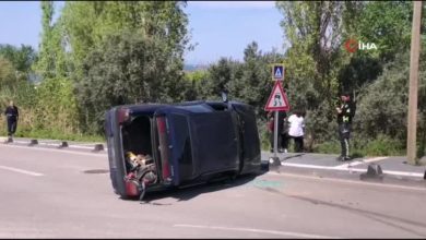 Bandırma'da trafik kazası: 1 yaralı