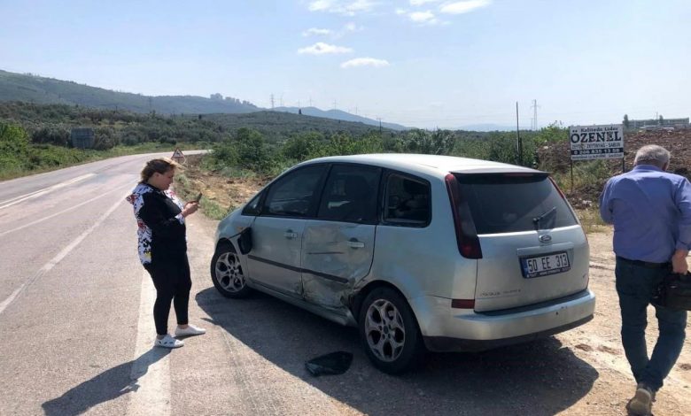 Erdek'te trafik kazası: 1 yaralı