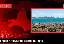 Gençlik Altıeylül'de sporla buluştu